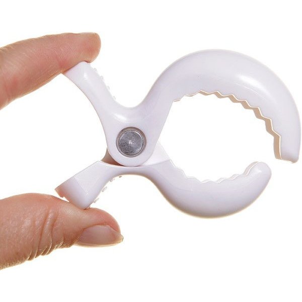 Klipsy do wózka 4 szt. Dreambaby - białe