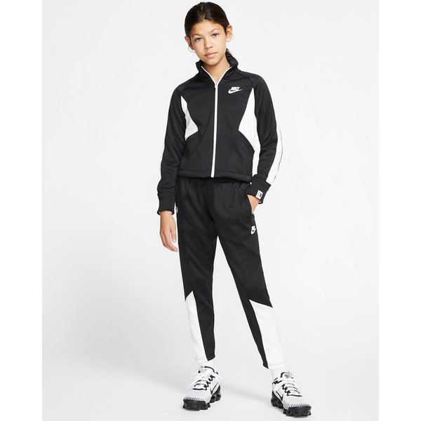 Bluza dziewczęca Sportswear Heritage Nike - czerń/biel
