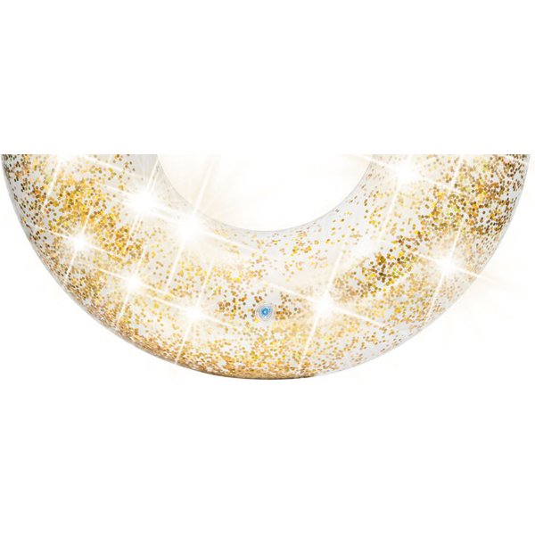 Koło do pływania brokatowe 107x27cm Intex - Sparkling