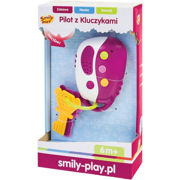 Pilot z kluczykami Anek - Różowy