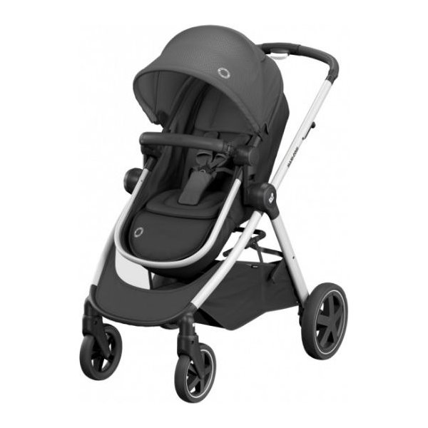 Wózek spacerowy 2w1 Zelia Maxi-Cosi - Essential Black