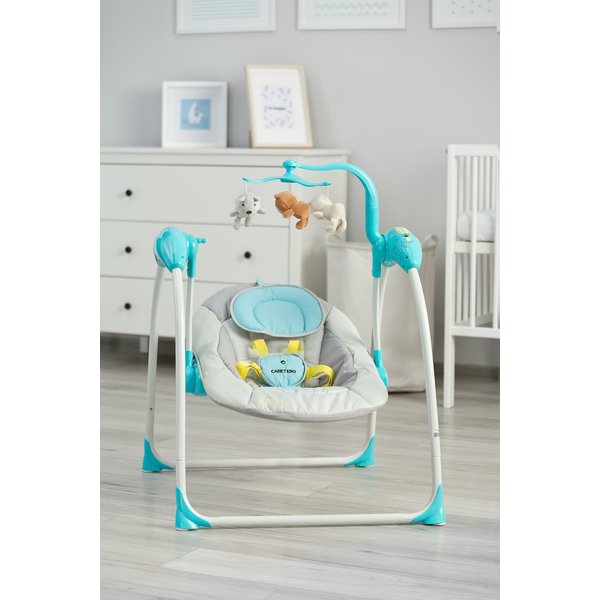 Huśtawka niemowlęca Loop Caretero - niebieska