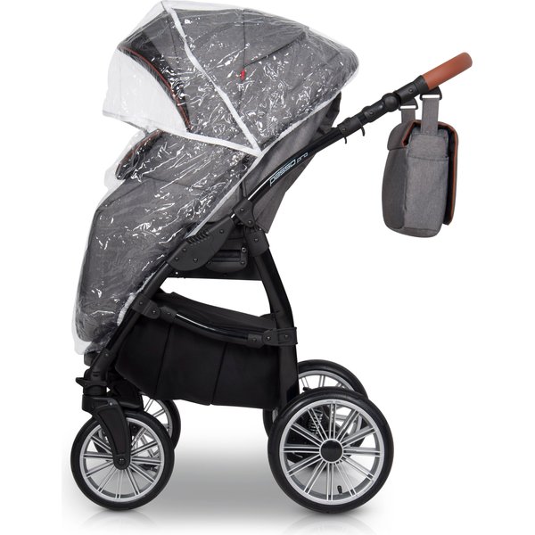 Wózek wielofunkcyjny Passo Pro + śpiwór Euro-Cart - anthracite