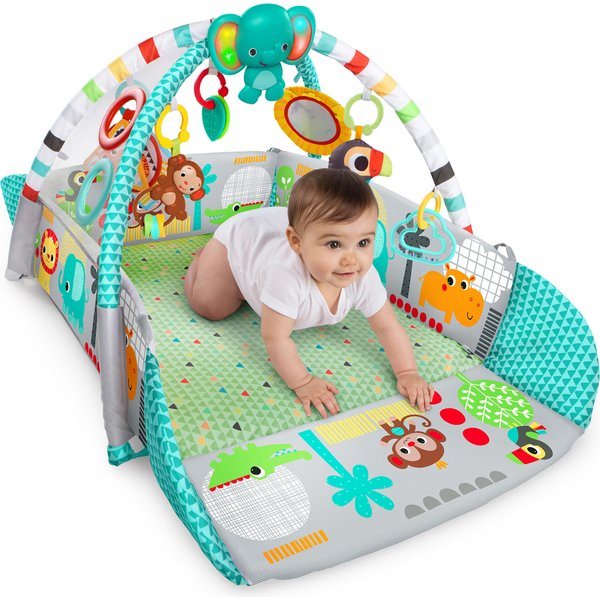 Mata edukacyjna Plac zabaw Bright Starts - deluxe z piłeczkami