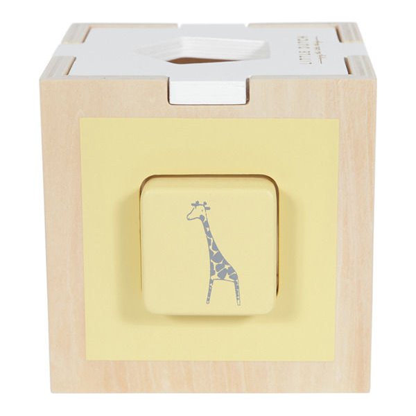 Sorter kształtów Zoo Little Dutch - różowy