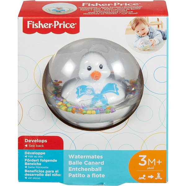 Kąpielowa Kaczuszka Fisher Price - biała
