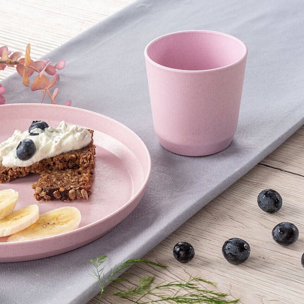 Kubek dla dzieci eco bezpieczny 200ml 2szt Reer - różowy