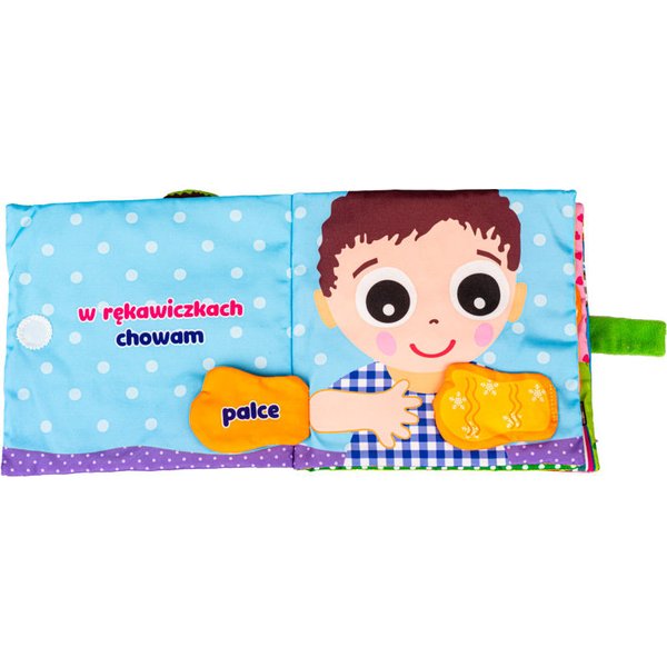 Pierwsza książeczka edukacyjna Odkrywam Części Ciała Jolly Baby