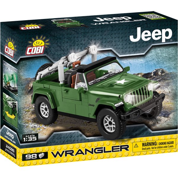 Klocki Cobi Jeep Wrangler Military - 24095