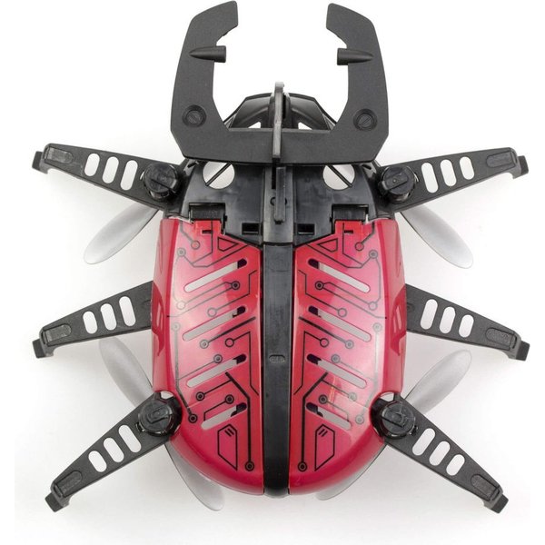 Interaktywny chrząszcz z funkcją drona Dumel - czerwony