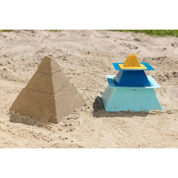 Zestaw 3 foremek do piasku Piramida Pira Quut