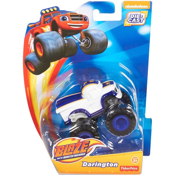 Blaze metalowy pojazd Fisher Price - Darington