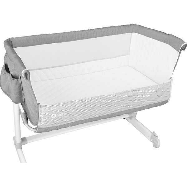 Łóżeczko dostawne Theo Lionelo - concrete