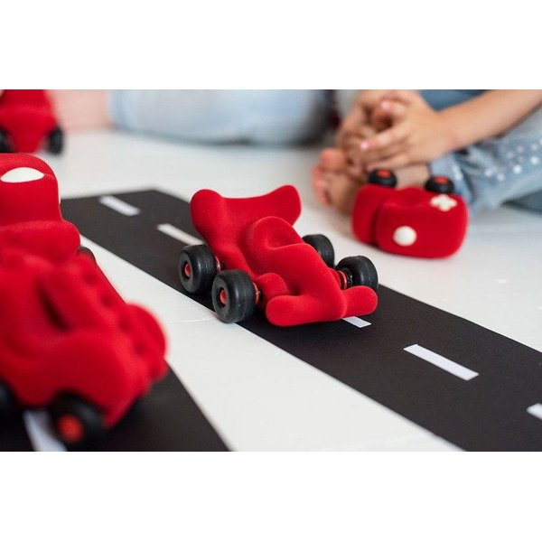 Sensoryczny pojazd Rubbabu - zielone autko