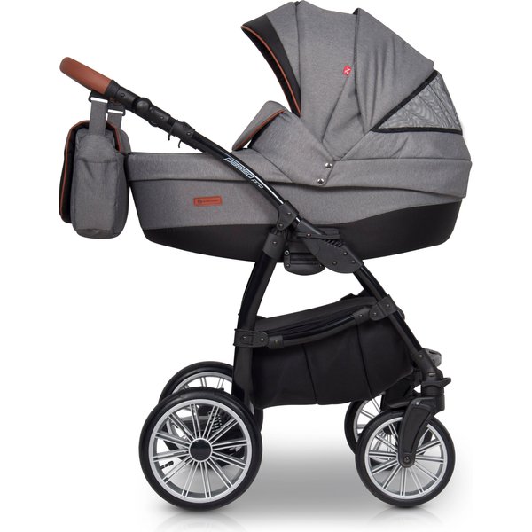 Wózek wielofunkcyjny Passo Pro + śpiwór Euro-Cart - anthracite