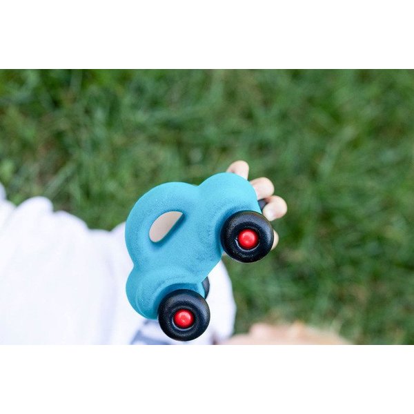 Sensoryczny pojazd Rubbabu - zielone autko