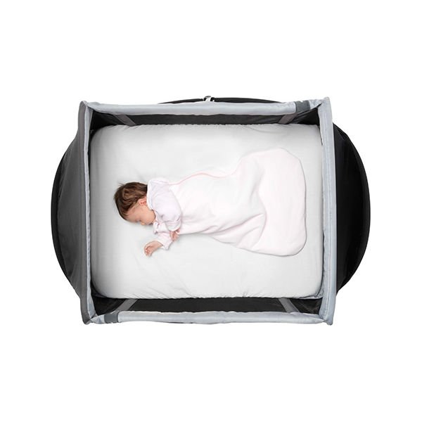 Łóżeczko turystyczne Instant Travel Cot AeroMoov - grey rock