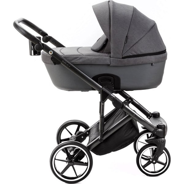 Wózek głęboko-spacerowy 2w1 Lumi Air Lux Adamex - PS108 grey