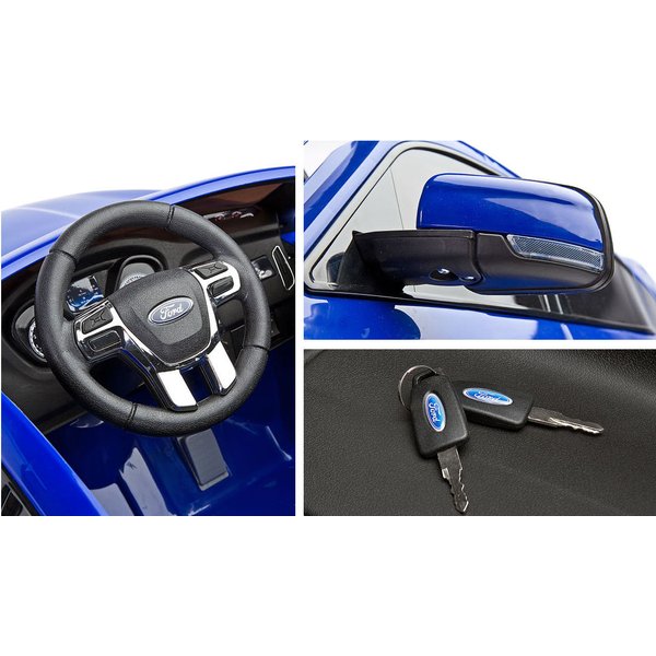 Pojazd na akumulator Ford Focus RS Toyz Caretero - black