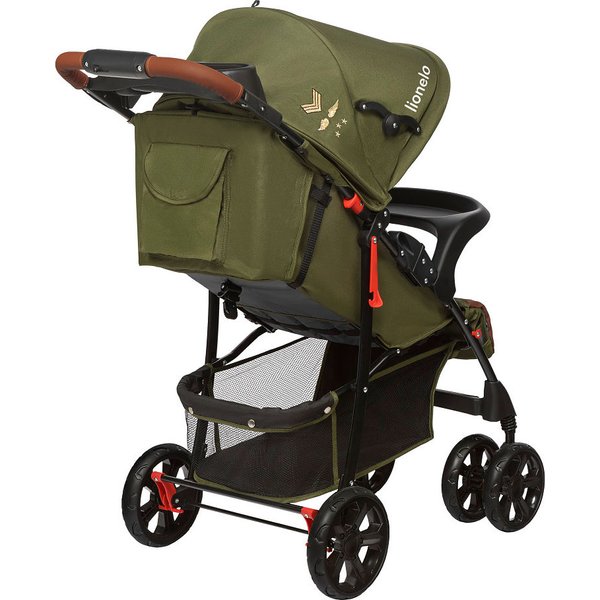 Wózek spacerowy Emma Plus Lionelo - forest green
