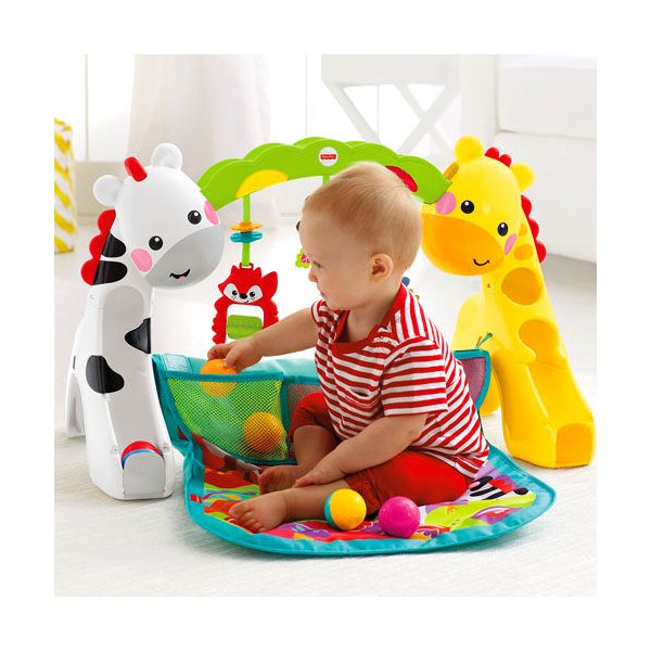 Mata - Przyrząd gimnastyczny - mata 3w1 Fisher Price