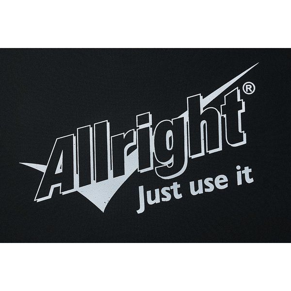 Mata do ćwiczeń, neoprenowa 0,6cm Allright - czarno-szara