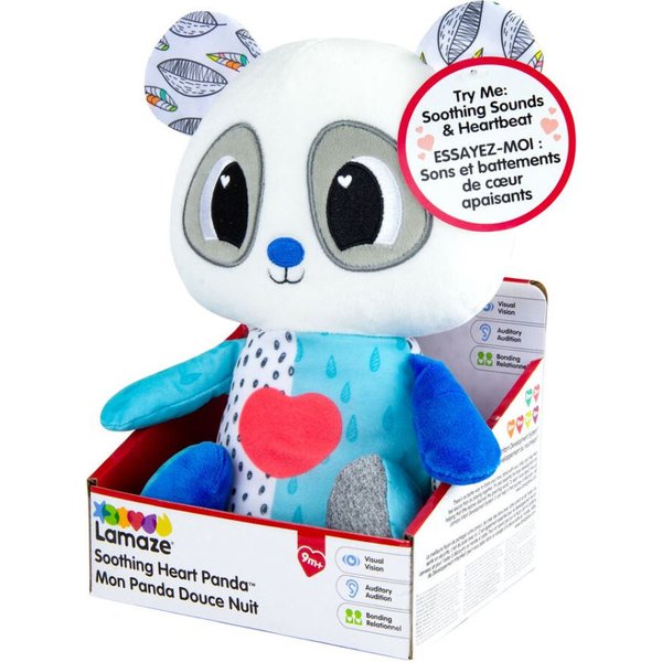 Pluszowa panda z pulsującym serduszkiem Lamaze
