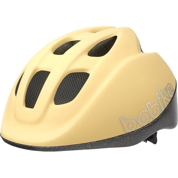 Fotelik rowerowy Go do ramy + kask Bobike - Lemon Sorbet