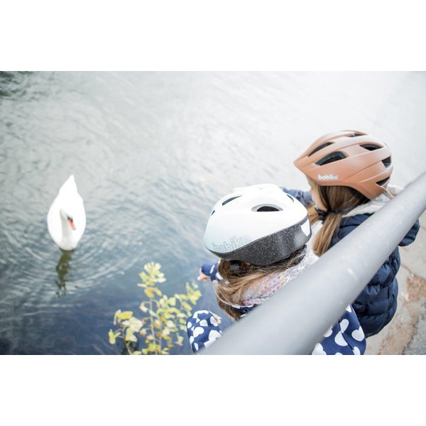 Fotelik rowerowy Go do ramy + kask Bobike - Marshmallow Mint