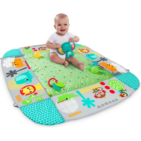 Mata edukacyjna Plac zabaw Bright Starts - deluxe z piłeczkami