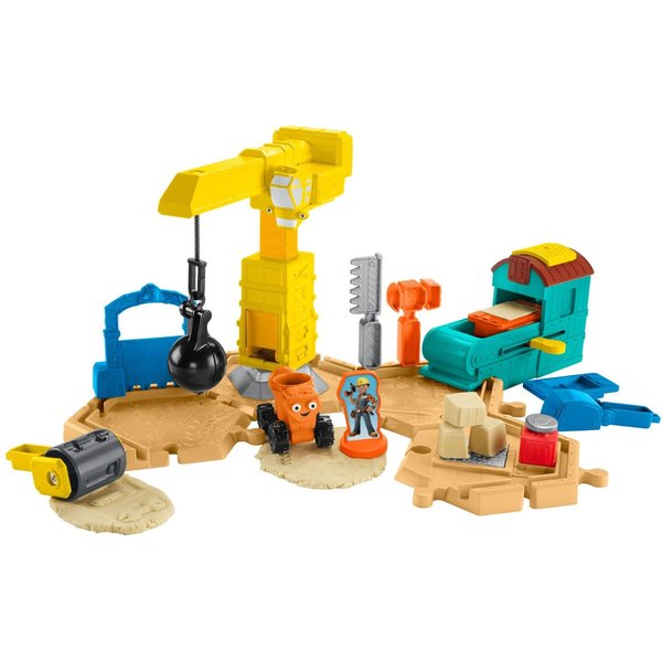 Bob Budowniczy Plac budowy + piasek kinetyczny Fisher Price