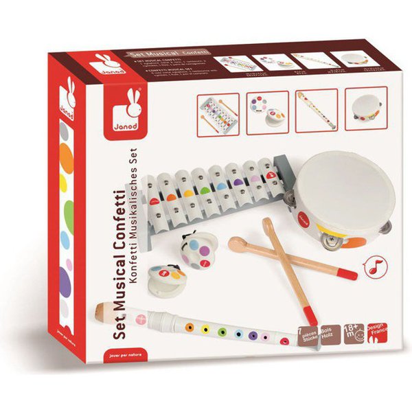 Zestaw instrumentów Confetti Janod