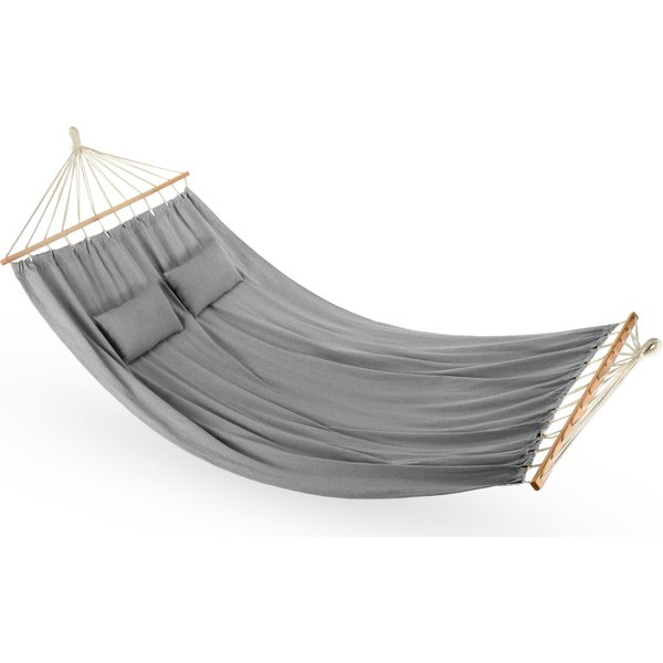 Hamak dwuosobowy z poduszkami Outtec - szary