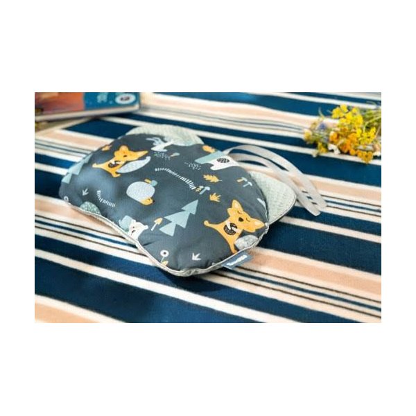 Poduszka do wózka Wafel Sensillo - Kraina Zwierząt Szary