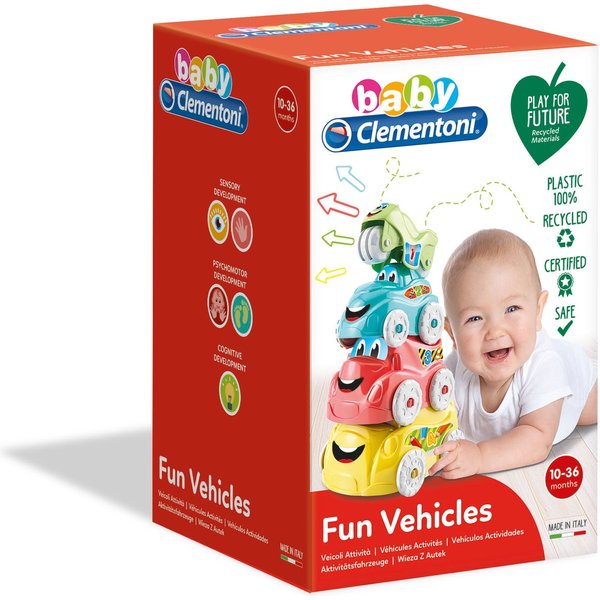 Wieża z autek Baby Clementoni