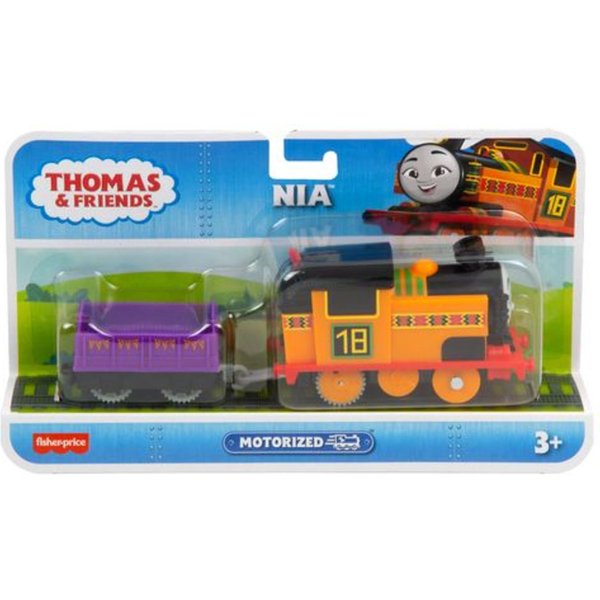 Tomek i Przyjaciele Lokomotywa z napędem Nia Fisher Price - Nia