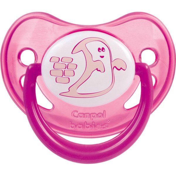 Smoczek silikonowy anatomiczny Night&Dreams Canpol - różowy