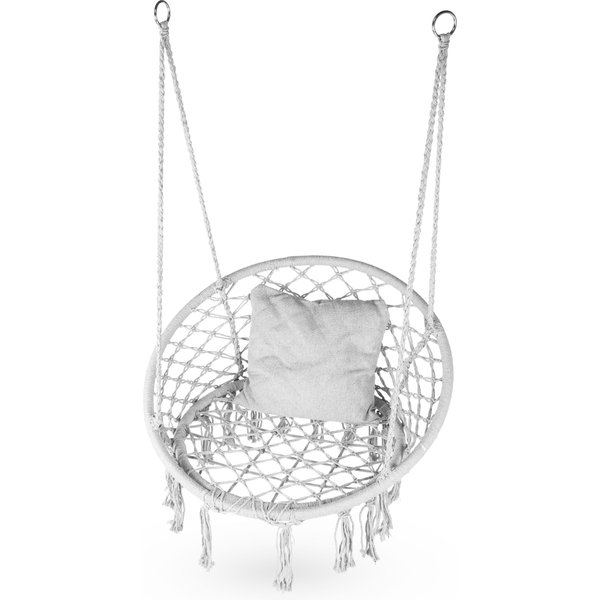 Huśtawka bocianie gniazdo boho XXL Outtec - grey