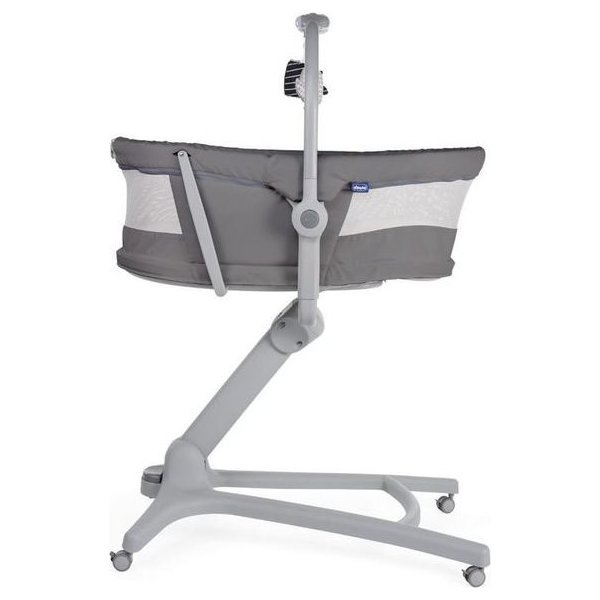 Leżaczek krzesełko Baby Hug Air 4w1 Chicco + materacyk piankowy Fiki Miki - dark grey