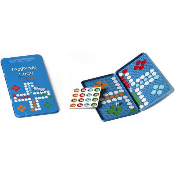 Gra magnetyczna The Purple Cow - Chińczyk/Ludo