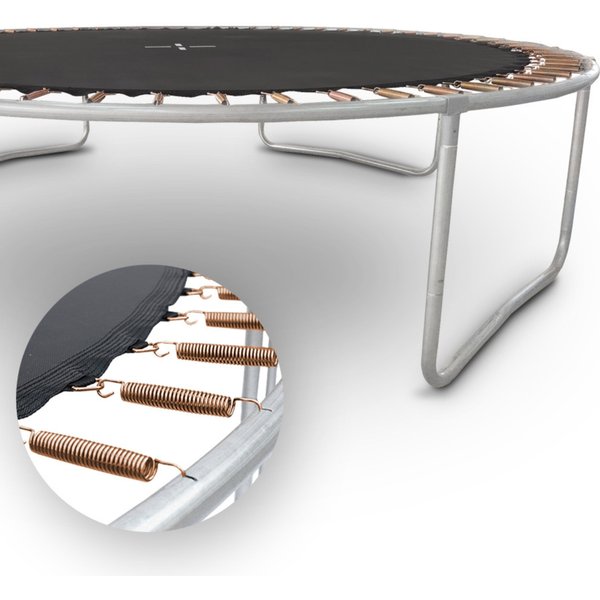 Trampolina Pumpkin 312cm 10ft Outtec - czarna/zielona