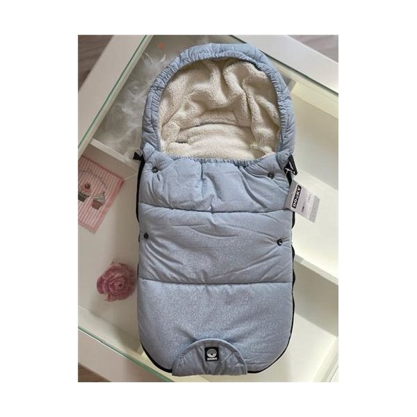 Śpiworek do fotelika 0-9m Dooky - Frosted Blue Mountain