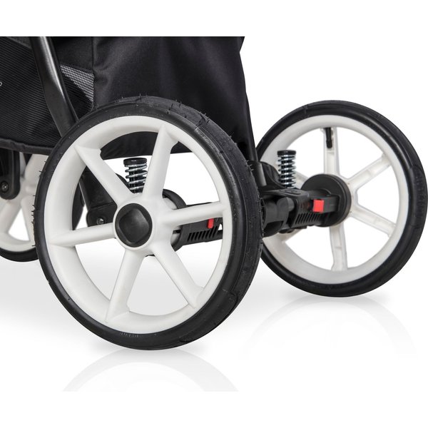 Wózek dziecięcy 2w1 z funkcją bujania Basic Sport Riko - Ceramic Green