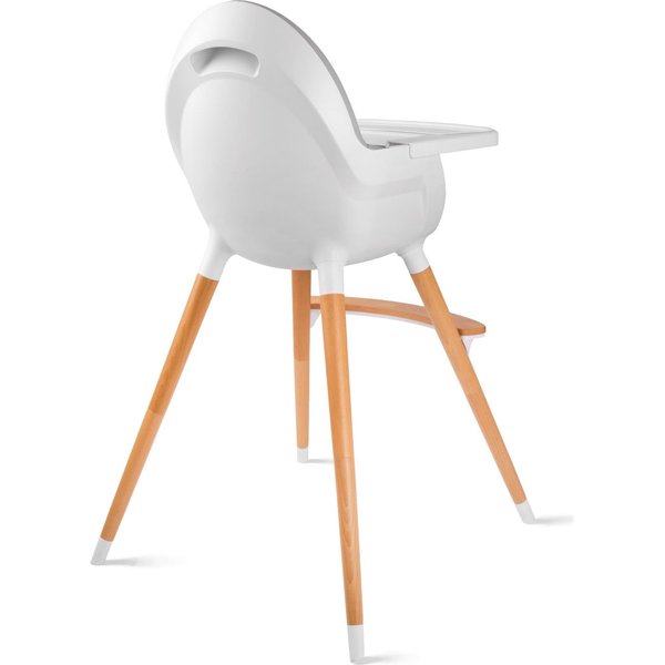 Krzesełko do karmienia 2w1 Fini Kinderkraft - szary