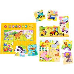 Puzzle Dźwięki wokół nas Wieś Dumel Discovery