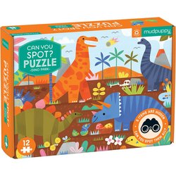Puzzle obserwacyjne 12el. Mudpuppy