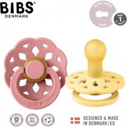 Smoczki uspokajające kauczukowe 2-pak S Boheme Bibs