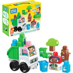 Zestaw klocków Ekośmieciarka Green Town Mega Bloks