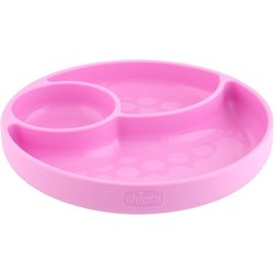 Silikonowy talerz z 3 przegródkami 12m+ Chicco