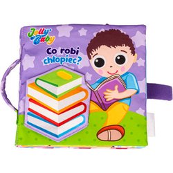 Książeczka dla dzieci Co Robi Chłopiec? Jolly Baby